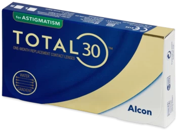 Lentile de contact lunare TOTAL30 for Astigmatism (3 lentile)