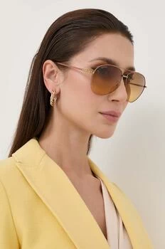 Swarovski ochelari de soare 56259294 MILLENIA femei, culoarea maro