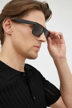 Tom Ford ochelari de soare bărbați, culoarea negru