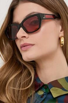 MAX&Co. ochelari de soare femei, culoarea negru