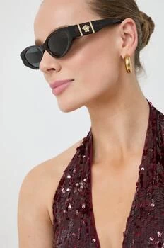 Versace ochelari de soare 0VE4454 femei, culoarea maro