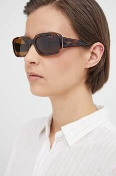 VOGUE ochelari de soare femei, culoarea maro, 0VO5565S