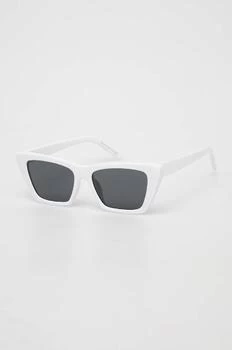 Answear Lab ochelari de soare femei, culoarea alb