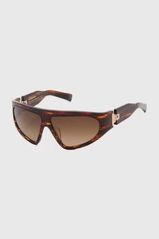 Balmain ochelari de soare B - ESCAPE culoarea maro, BPS-143B