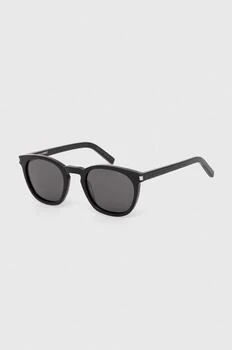Saint Laurent ochelari de soare culoarea negru, SL 28