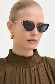Valentino ochelari de soare VIII femei, culoarea negru, VLS-102A