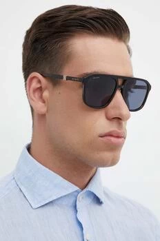 Gucci ochelari de soare barbati, culoarea negru, GG1494S