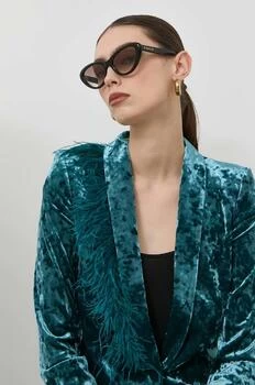 Gucci ochelari de soare GG1170S femei, culoarea maro