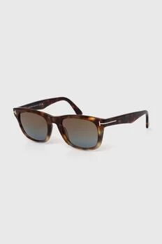 Tom Ford ochelari de soare barbati, culoarea maro, FT1076_5456B