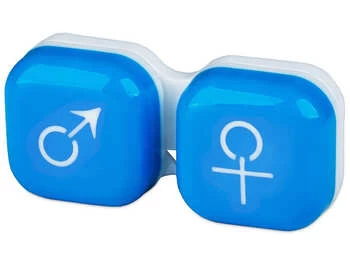 Accesorii Suport pentru lentile man&woman - albastru