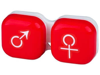 Accesorii Suport pentru lentile man&woman - roșu