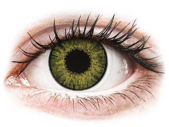 Lentile de contact colorate Air Optix Colors - Gemstone Green - cu dioptrie (2 lentile)