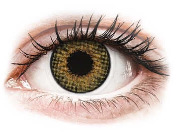 Lentile de contact colorate Air Optix Colors - Pure Hazel - fără dioptrie (2 lentile)