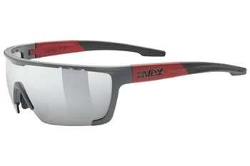 uvex sportstyle 707 Grey Mat / Red S3